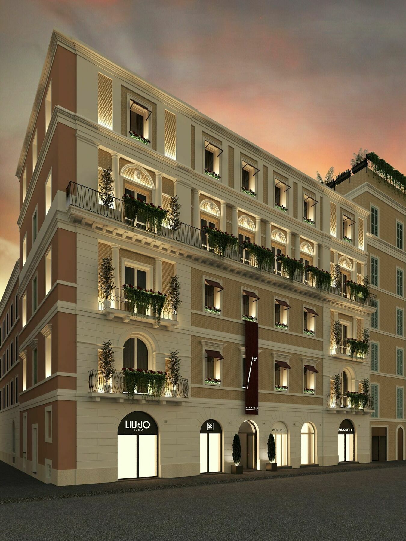 The First Dolce - Preferred Hotels & Resorts Ρώμη Εξωτερικό φωτογραφία